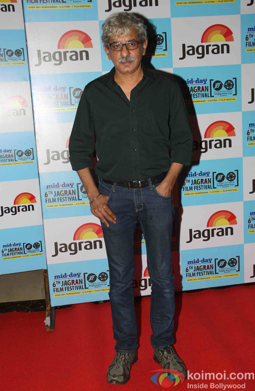Sriram Raghavan during the closing ceremony of Jagran Film Festival in Mumbai