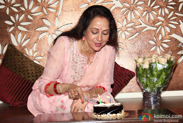 Hema Malini Celebrates Her 67th Birthday 