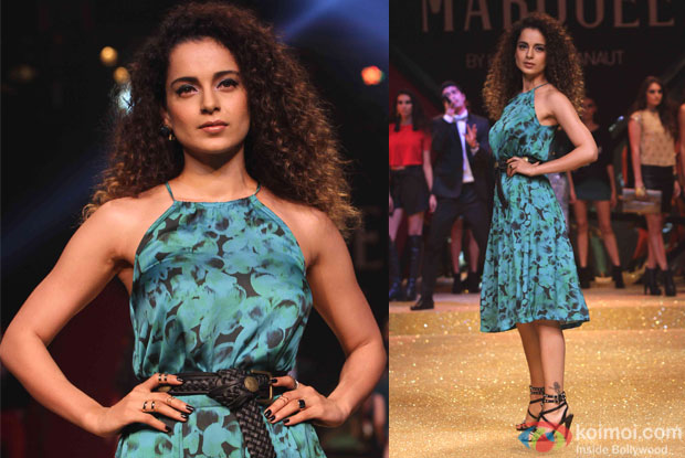 Kangana Ranaut during the launch of Vera Moda Marquee AW 15 collection