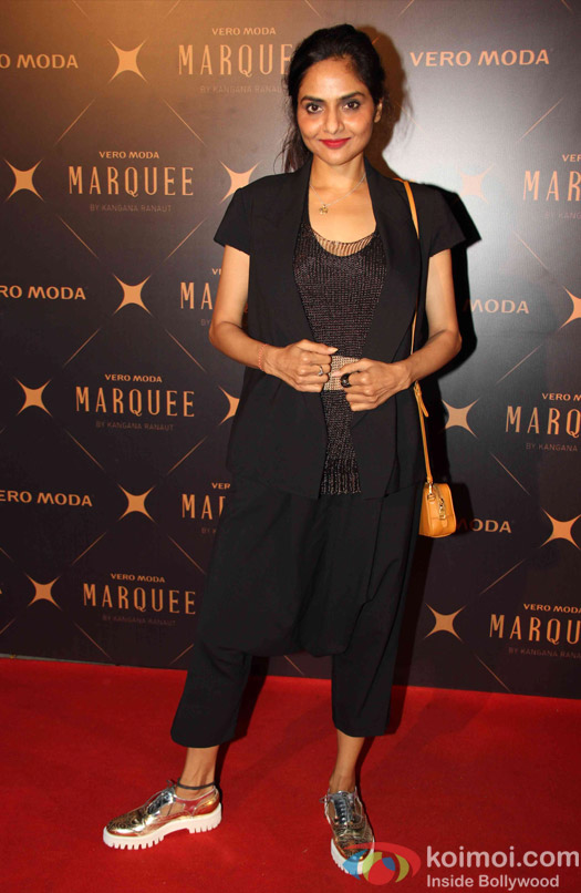 Madhu during the launch of Vera Moda Marquee AW 15 collection