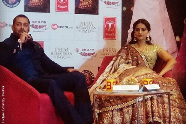 Salman Khan and Sonam Kapoor at Ahmadabad