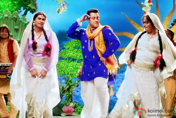 Salman Khan in a 'Prem Leela' song still from movie 'Prem Ratan Dhan Payo'