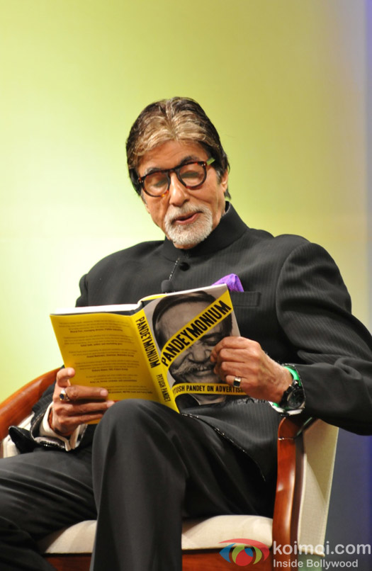 Amitabh bachchan during the book launch