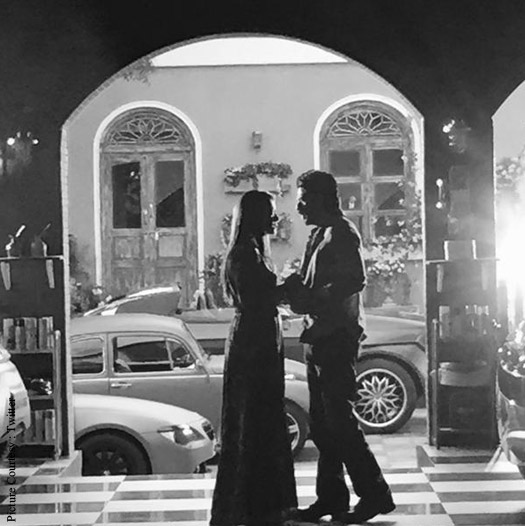 Kajol and Shah Rukh Khan in a still from 'Dilwale'