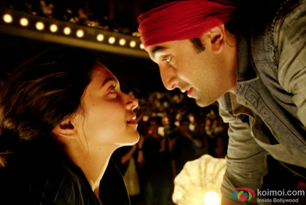 Deepika Padukone and Ranbir Kapoor in a 'Agar Tum Saath Ho' song still from 'Tamasha'