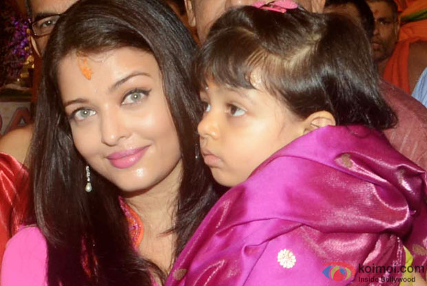 Aishwarya Rai Bachchan and her daughter Aaradhya
