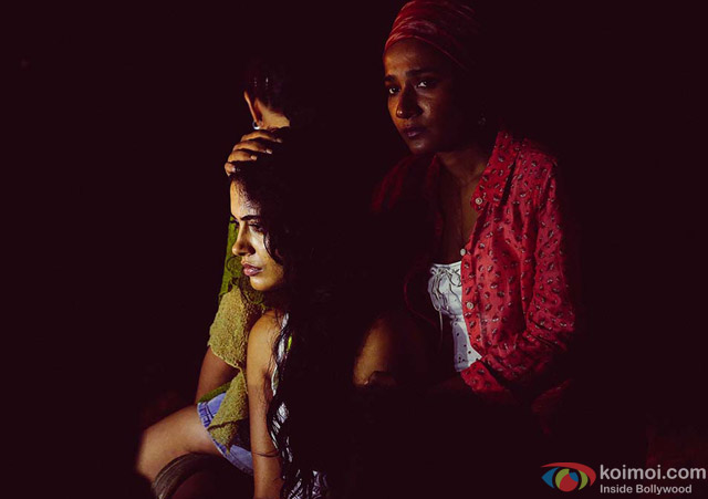 Sarah Jane Dias and Tannishtha Chatterjee in 'Angry Indian Goddesses' Movie Stills Pic 1