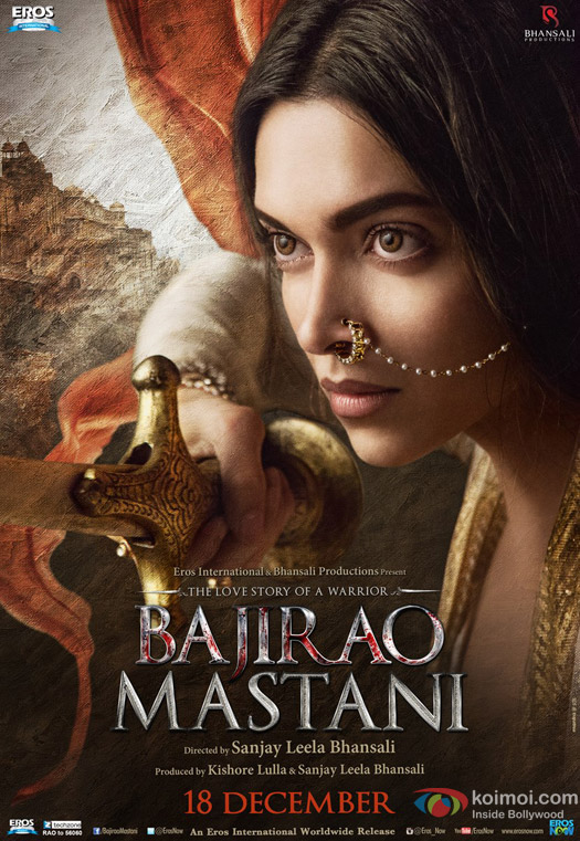 Deepika Padukone in a 'Bajirao Mastani' Movie Poster 1