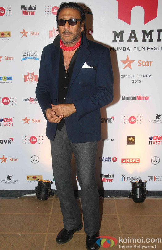Jackie Shroff during the closing ceremony of Jio MAMI 17th Mumbai Film Festival