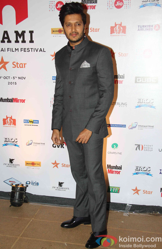 Ritesh Deshmukh during the closin ceremony of Jio MAMI 17th Mumbai Film Festival