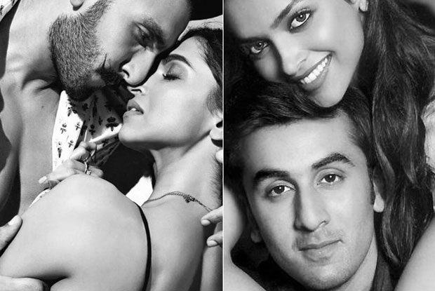 Ranveer Singh, Deepika Padukone and Ranbir Kapoor