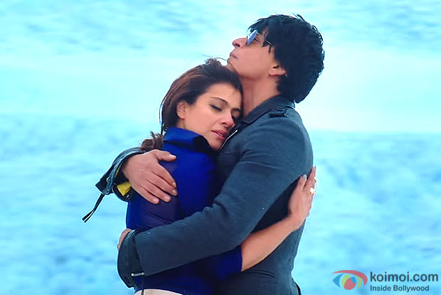 Kajol And Shah Rukh Khan In Stils From Movie Dilwale