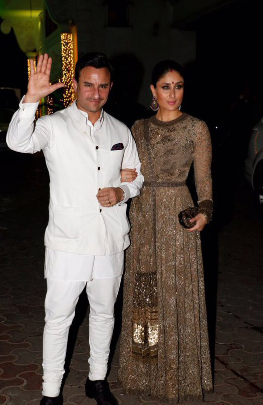 Saif Ali Khan And Kareena Kapoor Khan attended Shilpa Shetty’s Diwali party