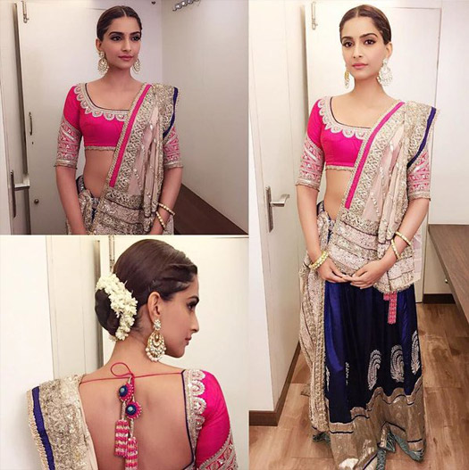 Sonam Kapoor during the Promotion of movie Prem Ratan Dhan Payo