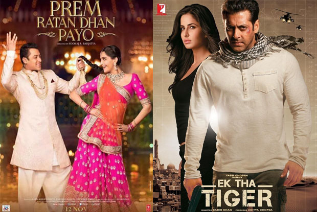 Prem Ratan Dhan Payo And Ek Tha Tiger Movie Poster