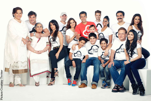 Salman Khan With His Family