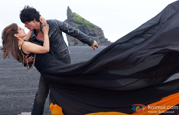 Kajol and Shah Rukh Khan in a still from movie 'Dilwale'
