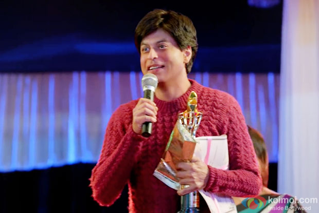 Shah Rukh Khan in a still from 'Fan'