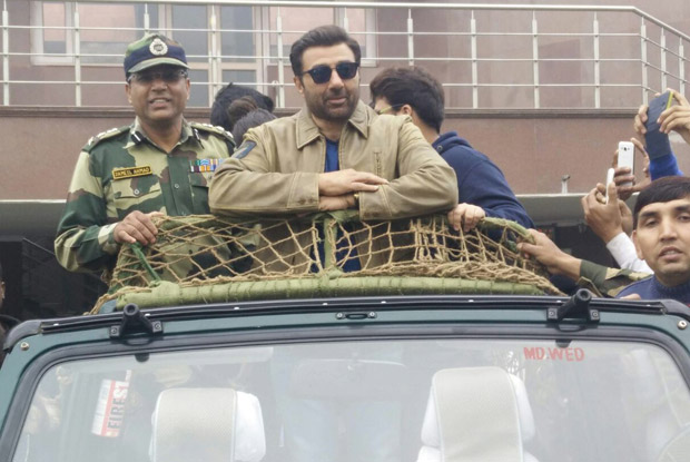 Sunny Deol Recently Spotted At The BSF Camp In Delhi