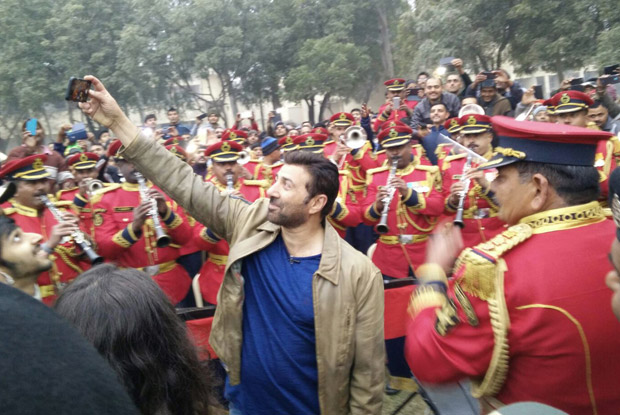 Sunny Deol Recently Spotted At The BSF Camp In Delhi