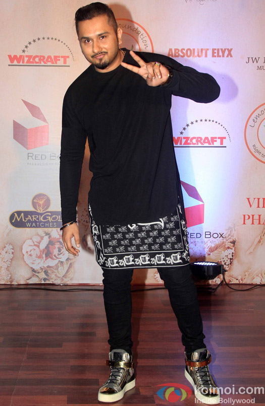 Honey Singh during fashion designer Vikram Phadnis fashion show