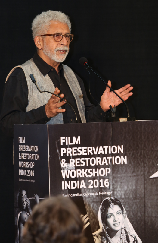 Naseeruddin Shah pledge support for Film Preservation