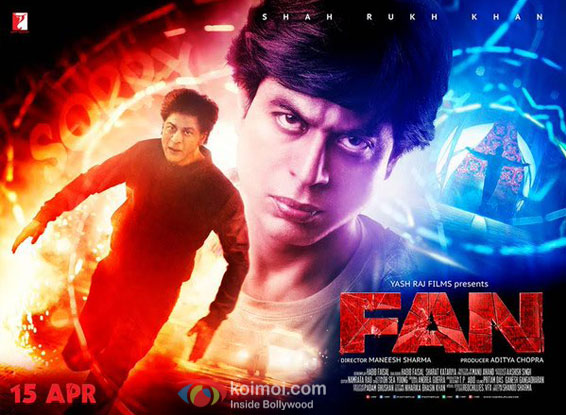 Fan Brand Poster : Catch Gaurav Aka Shah Rukh Khan's Intense Side