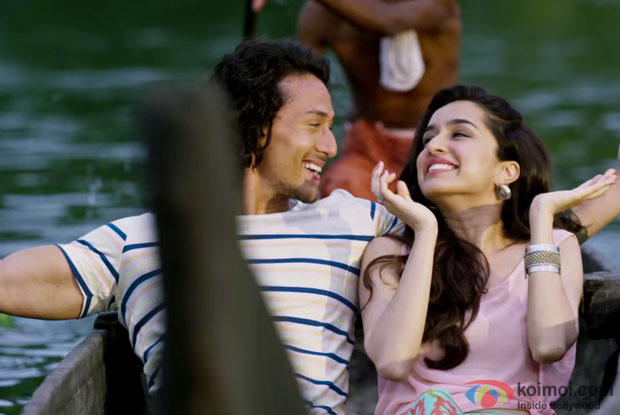 Tiger Shroff and Shraddha Kapoor in a still from Baaghi