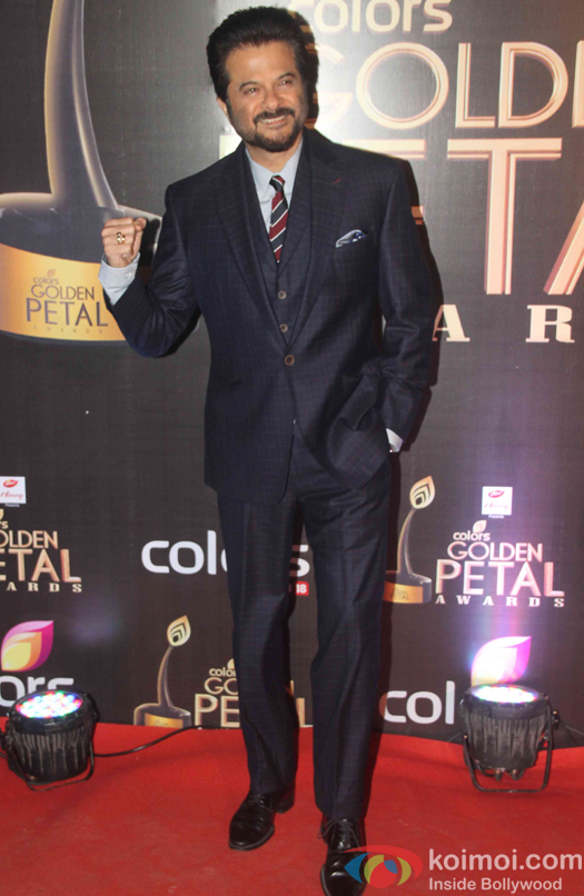 Anil Kapoor At Colors Golden Petal Award