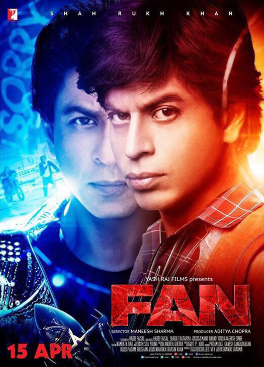 Shah Rukh Khan in new poster of Fan
