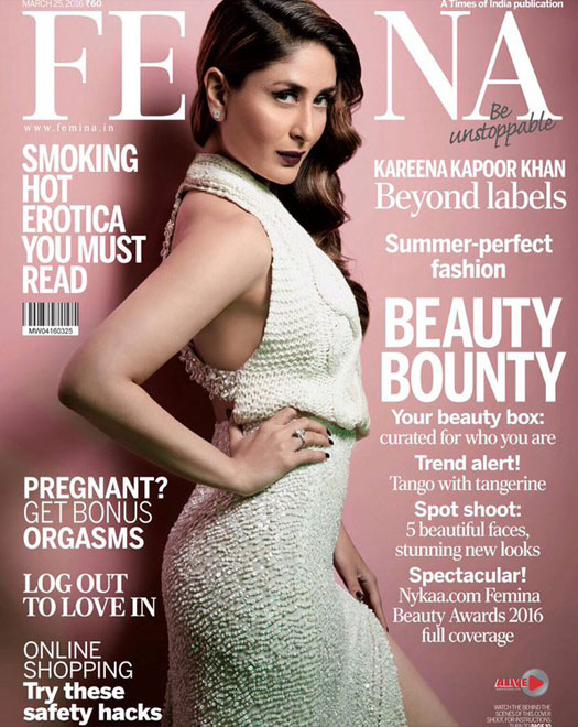 Kareena Kapoor Khan Graces On The Femina Cover