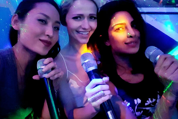 Priyanka Chopra Enjoys Karaoke Sessions With Quantico Co-stars