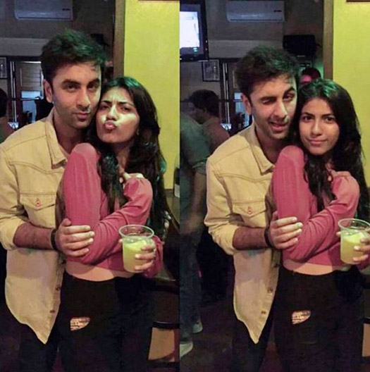 Ranbir Kapoor Parties With A Mystery Girl!