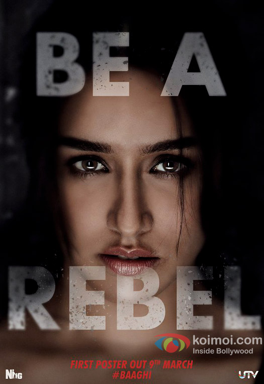 Shraddha Kapoor's First Look Poster Of Baaghi