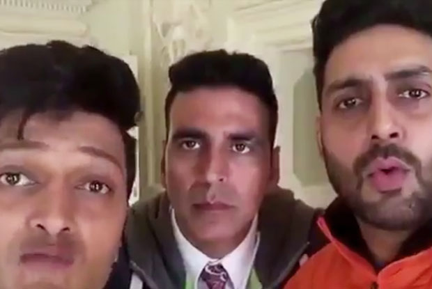 Housefull 3 Boys Akshay, Riteish & Abhishek Have Something To Say In This  Selfie Video! - Koimoi