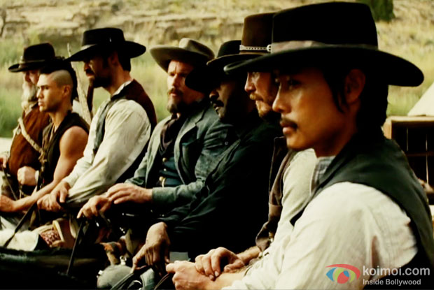 A still from The Magnificent Seven