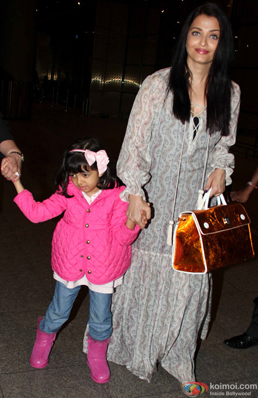 Aishwarya Rai Bachchan, daughter Aaradhya return to Mumbai after