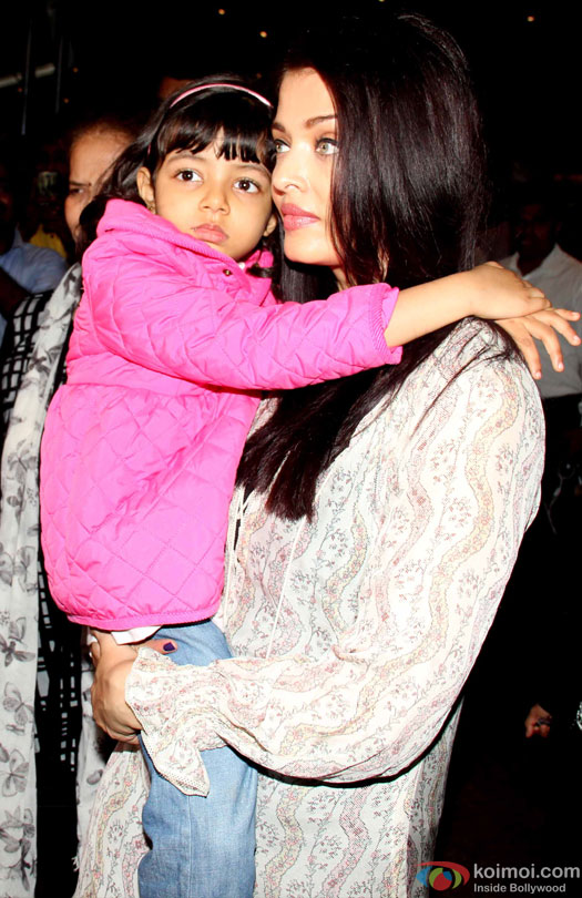 Aishwarya Rai Bachchan, daughter Aaradhya return to Mumbai after