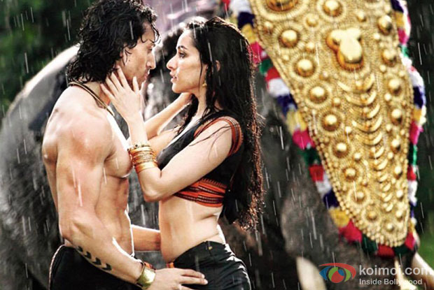 Tiger Shroff and Shraddha Kapoor in a still from movie Baaghi
