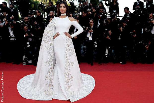 Sonam Kapoor at the 69th Cannes Film Festival