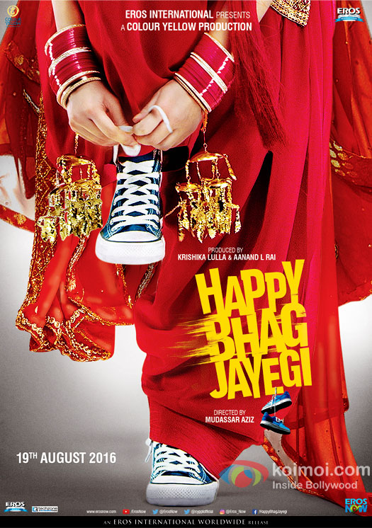 new hindi movie happy bhag jayegi
