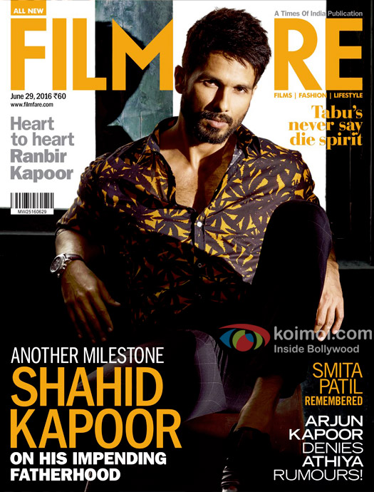 Shahid Kapoor Raises The Bar Of Hotness On Filmfare Cover Koimoi
