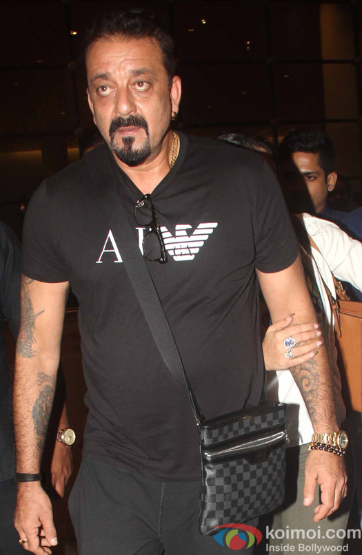 Sanjay Dutt spotted at airport