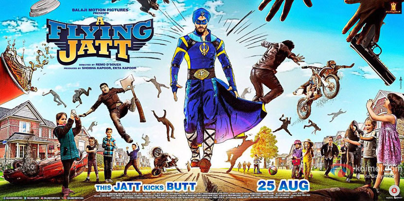 Film Review A Flying Jatt  Parsi Times