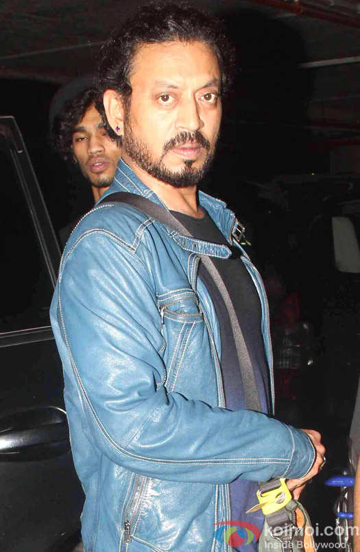 Irrfan Khan spotted at airport
