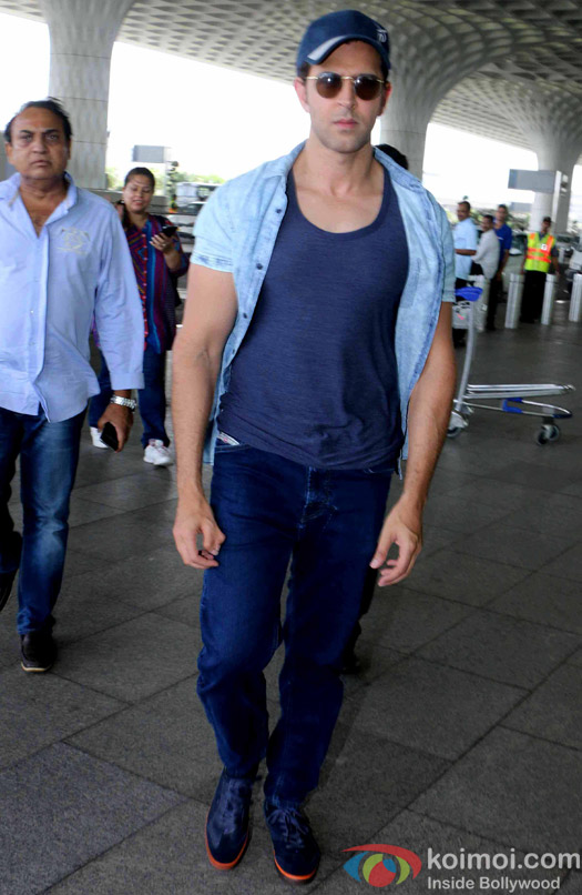Hrithik Roshan spotted at airport