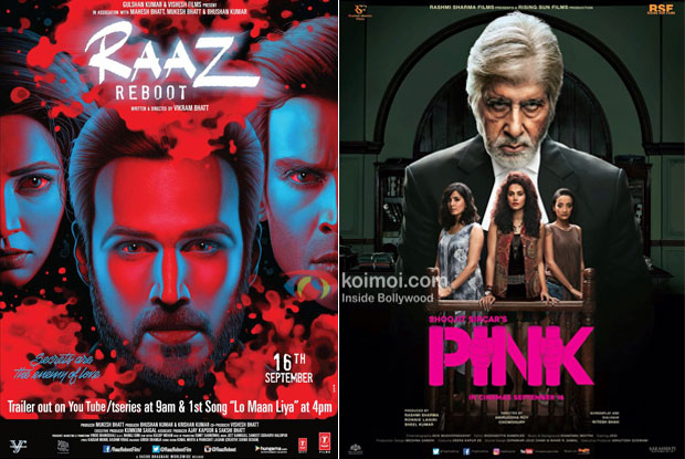 Box Office Predictions - Raaz Reboot and Pink