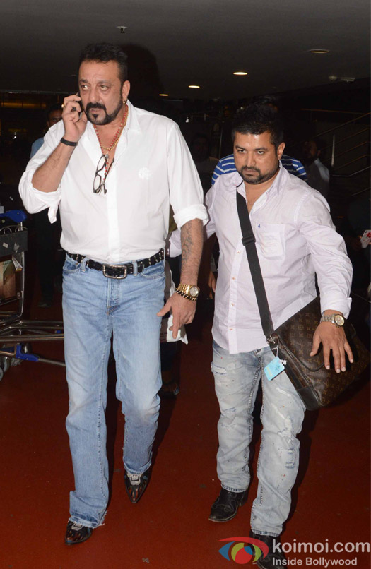 Sanjay Dutt spotted at Airport