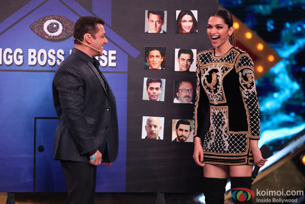 Deepika Padukone and Salman Khan Host grand launch of Bigg Boss 10