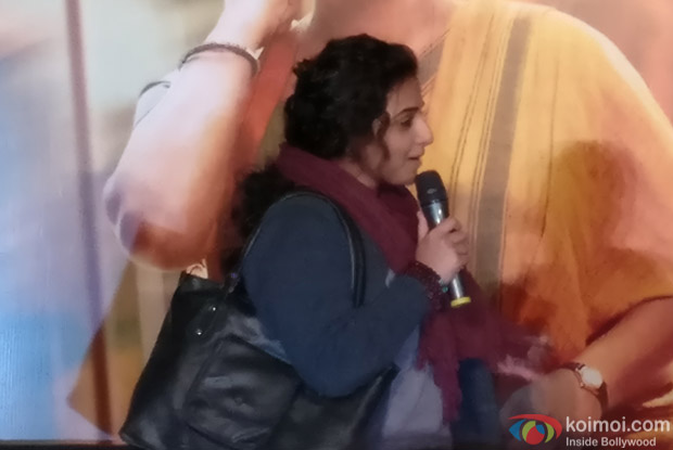 Vidya Balan during the Kahaani 2 Trailer Launch